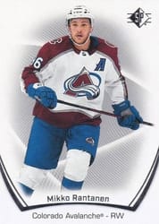 2021-22 SP Base Set Mikko Rantanen #16 card