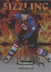 2022-23 Parkhurst Sizzling Shots Mikko Rantanen #SS-6 card