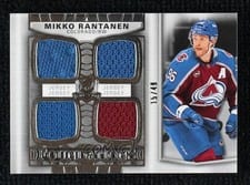 2024-25 Upper Deck The Cup Foundations Quad Jersey Mikko Rantanen #F-MR card