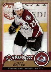 2008-09 O-Pee-Chee Base Set Milan Hejduk #350 card