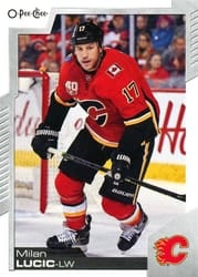 2020-21 O-Pee-Chee Base Set Milan Lucic #209 card