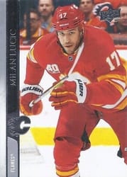 2020-21 Upper Deck Base Set Milan Lucic #279 card