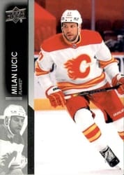 2021-22 Upper Deck Base Set Milan Lucic #29 card