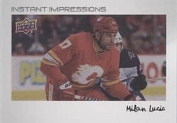 2022-23 Upper Deck Instant Impressions Milan Lucic #PZ-27 card
