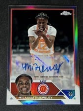 2023 Topps Chrome McDonald's All American Chrome Autographs Milaysia Fulwiley #CA-MF card