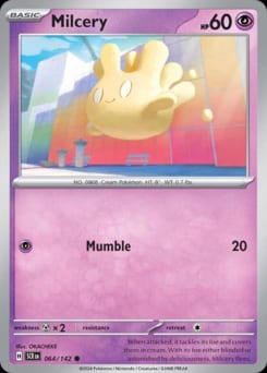 Stellar Crown Milcery #64 card