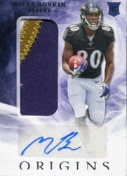 2019 Panini Origins Base Set Miles Boykin #134 card