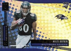 2019 Panini Unparalleled Base Set Miles Boykin #268 card