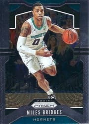 2019-20 Panini Prizm Base Set Miles Bridges #55 card