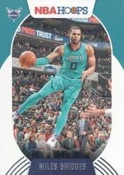 2020-21 Hoops Base Set Miles Bridges #1 card