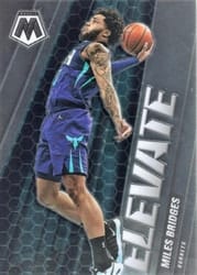 2020-21 Panini Mosaic Elevate Miles Bridges #21 card