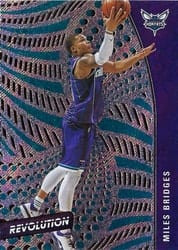 2020-21 Panini Revolution Base Set Miles Bridges #52 card