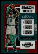 2021 Panini Contenders Optic Miles Bridges #58 card
