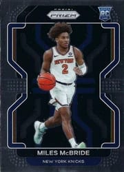 2021-22 Panini Prizm Base Set Miles McBride #283 card