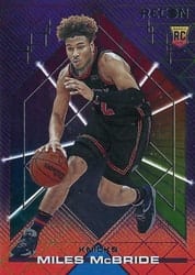2021-22 Panini Recon Base Set Miles McBride #242 card