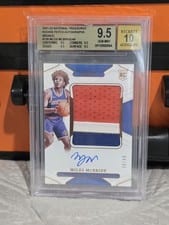 2021 Panini National Treasures Miles McBride #128 card