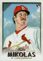 2018 Topps Gallery Base Set Miles Mikolas #40 card