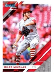 2019 Donruss Base Set Miles Mikolas #90 card