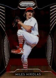 2019 Panini Prizm Base Set Miles Mikolas #26 card