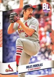 2024 Topps Big League Base Set Miles Mikolas #157 card