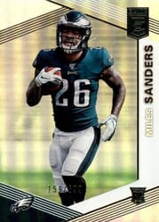 2019 Donruss Elite Base Set Miles Sanders #147 card