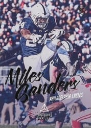 2019 Panini Luminance Base Set Miles Sanders #155 card