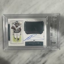 2019 Panini National Treasures Miles Sanders #180 card