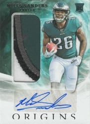 2019 Panini Origins Base Set Miles Sanders #125 card
