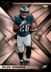 2019 Panini XR Base Set Miles Sanders #120 card