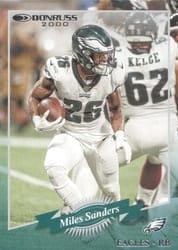 2020 Donruss Retro 2000 Miles Sanders #R2K-MS card