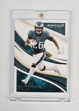 2020 Panini Immaculate Collection Miles Sanders #26 card
