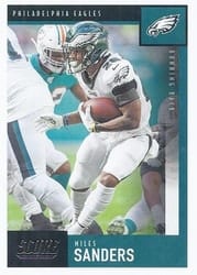 2020 Score Base Set Miles Sanders #191 card