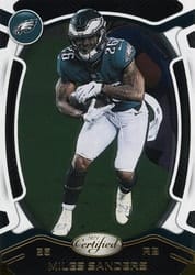 2021 Panini Certified Base Set Miles Sanders #60 card