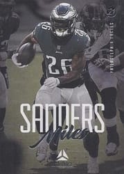 2021 Panini Luminance Base Set Miles Sanders #78 card