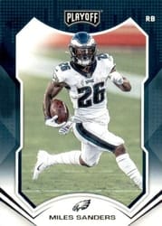 2021 Panini Playoff Base Set Miles Sanders #116 card