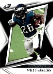 2021 Panini Rookies & Stars Base Set Miles Sanders #85 card