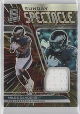 2021 Panini Spectra Sunday Spectacle Miles Sanders #SS-MS card
