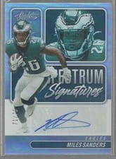 2022 Panini Absolute Spectrum Signatures Miles Sanders #SPEC-MIS card
