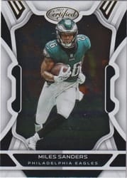 2022 Panini Certified Base Set Miles Sanders #78 card