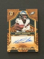 2022 Panini Gold Standard Gold Strike Miles Sanders #GS-MSA card