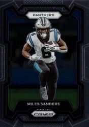 2023 Panini Prizm Base Set Miles Sanders #44 card