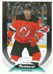 2020-21 Parkhurst Base Set Miles Wood #90