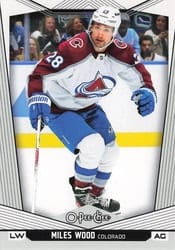 2024-25 O-Pee-Chee Base Set Miles Wood #475 card