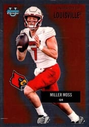 2025 Bowman University Chrome 1955 Bowman Football Miller Moss #55AV-13 card