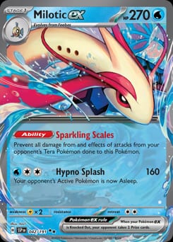 Surging Sparks Milotic ex #42 card