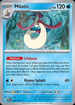 2023 Paradox Rift Milotic #36 card