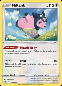 Astral Radiance Miltank #126 card