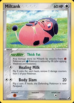 Unseen Forces Miltank #42 card