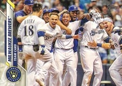 2020 Topps Base Set Milwaukee Brewers #27 card
