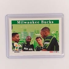 1992-93 Hoops Base Set Milwaukee Bucks #280 card